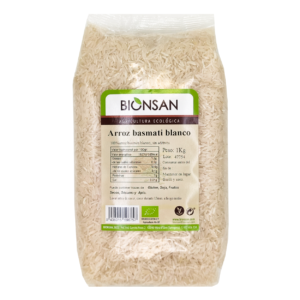 Arroz Basmati Blanco Ecológico 1kg