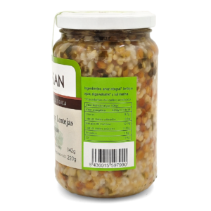 Arroz Integral con Lentejas y Algas Ecológico 370gr