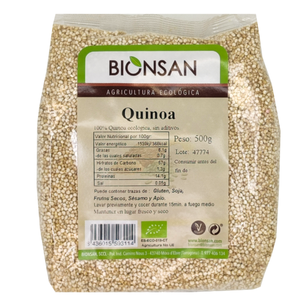 Quinoa en grano ecológica 500gr