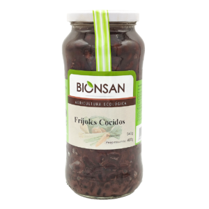 Frijoles Cocidos Ecológicos 400gr