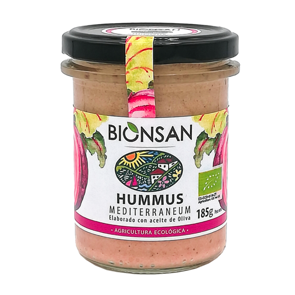 Hummus Mediterraneum Ecológico elaborado con aceite de oliva