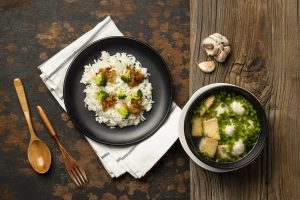 Receta de arroz basmati ecologico con verduras y tofu