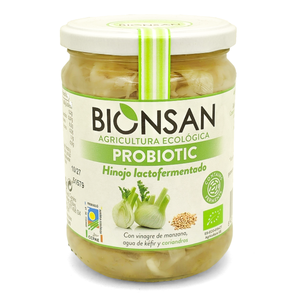 Hinojo Fermentado con Coriandros Ecológico de Proximidad 420gr