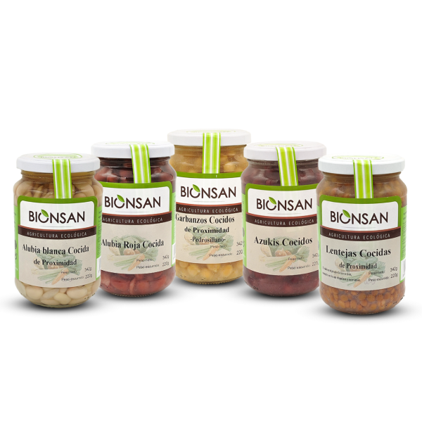 Pack Ahorro legumbres cocinadas bio ideales para el dia a dia